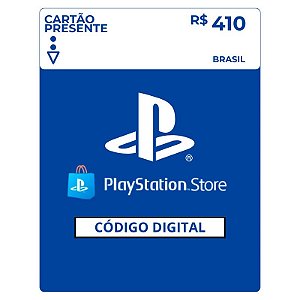 Playstation Store R$410 Reais Gift Card Brasil - Código Digital