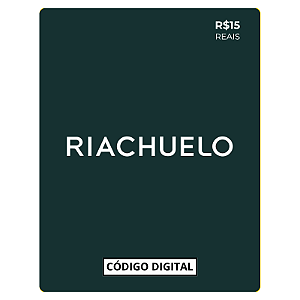 Gift Card Riachuelo - Código de Resgate R$15