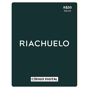 Gift Card Riachuelo - Código de Resgate R$30