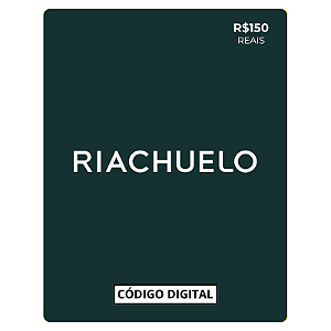Gift Card Riachuelo - Código de Resgate R$150