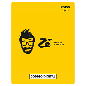 Gift Card Zé Delivery - Código de Resgate R$150