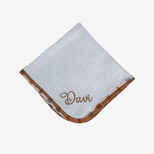 Fralda de Boca Slim Bordada