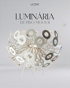Luminária de piso Moooi