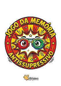 JOGO DA MEMÓRIA PADRÃO ANTISSUPRESIVO