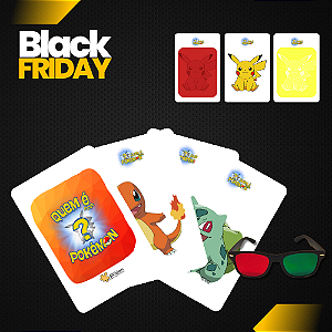 JOGO DA MEMÓRIA POKEMON ANTISSUPRESIVO + ÓCULOS