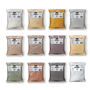 Combo com 12 Argilas 100g para Máscara Facial