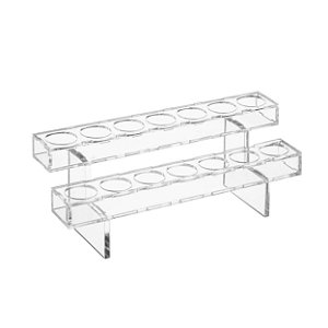 Expositor Acrílico para Óleos Essenciais 14 furos