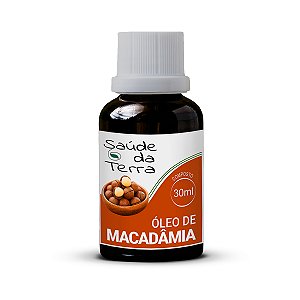 Óleo de Macadâmia 30ml Saúde da Terra