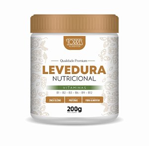 Levedura Nutricional Em Flocos Torres 200g Qualidade Premium