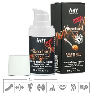 Gel Excitante Vibration Funcional 17g Sabor Doce de Leite