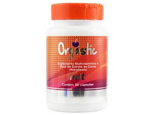 Suplemento multivitamínico Orgastic com 60 cápsulas - Intt