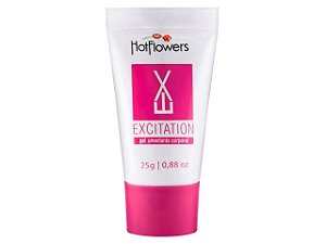 Excitante feminino excitation 25g - Hot Flowers