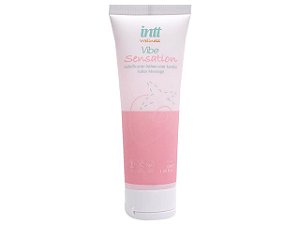 Lubrificante  Vibes Sensation-Com Jambu Vibra -50ml - Intt - Sabor morango