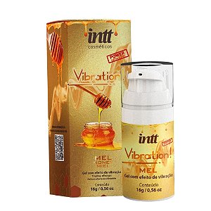 Gel Excitante Vibration Funcional 17g Sabor Mel