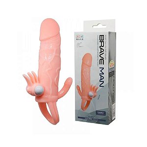 Capa Peniana Brave Man - Com Vibro