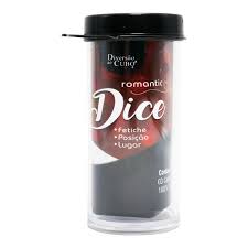 Dado Romantic Dice Diversão Ao Cubo - 3 peças