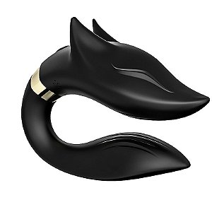 Vibrador de Casal / Formato de Lobo com controle Remoto