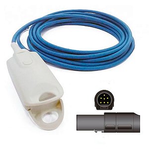 Sensor de Oximetria Adulto - Compatível DIXTAL