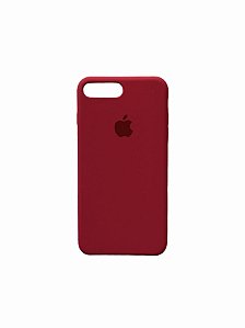 Capa De Proteção Iphone 7 Plus E Iphone 8 Plus - Case De Silicone Vermelha  em Promoção | Ofertas na Americanas
