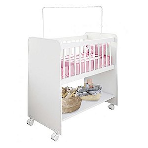 Mini Berço Bebê Moisés FloFlo Colchão Incluso