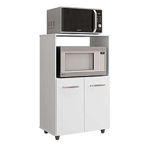 Balcão Multifuncional Tais Forno E Microondas Branco