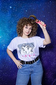 Camiseta Sailor Moon #1 (branco)