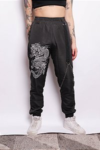 CALÇA DRAGON COM CORRENTE