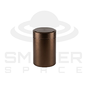 Pote Alumínio Armazenamento - 60ml - Marrom