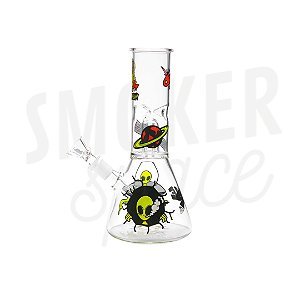 Bong - Glass Ice Bong Percolator - Space - Squadafum
