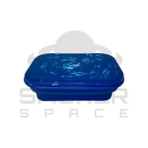 Case Retratil ROK Tray C/ Tampa Marmorizado Model:Azul