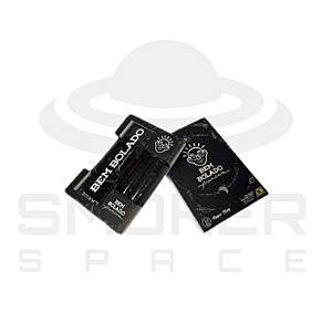 Kit c/ 2 Piteiras de vidro + 1 Seda Premiun 1 1/4 - Bem Bolado