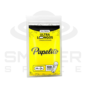 Filtro Tradicional - Papelito - Ultra Longo 30 x 6 mm