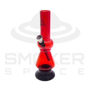 Bong De Acrílico - SquadaFum - Joy Vermelho
