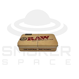 Lata de Metal - RAW - Classic Tin Case - Porta Acessório