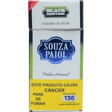 Cigarro de Palha -  Souza Paiol - Black Menthol