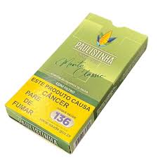 Cigarro de Palha - Palheiros Paulistinha - Classic Menta com Filtro