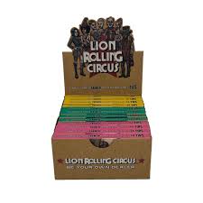 Seda - Lion - King Size Premium Brown + Piteira Lion Rolling Circus