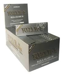 Seda de Papel - Rizla - Silver Slim - Mini Size