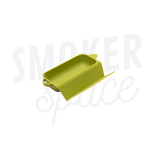 Cuia de Silicone - Silly Dog - Tray Base - Verde