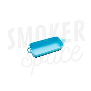 Cuia de Silicone - Silly Dog - Tray Medium - Azul