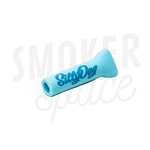 Piteira de Silicone - Silly Dog - 7mm - Azul