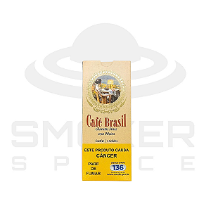 Charutos Finos - Café Brasil Com Piteira - Petaca Com 5