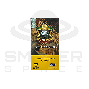 Charuto Diogenes Puentes Gift Pack - Petaca com 5