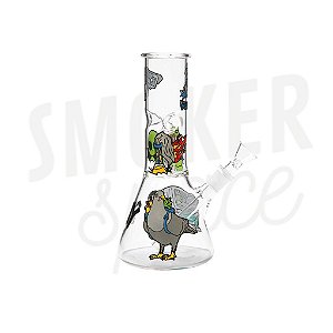Bong - Glass Ice Bong Percolator - Pombo - Squadafum