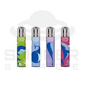 Isqueiro - Clipper - Baleia Azul