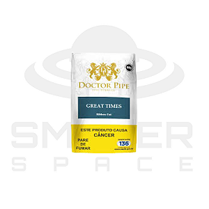 Tabaco Fumo para Cachimbo -Doctor Pipe - Great Times- 50g