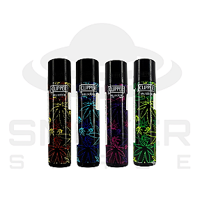 Isqueiro - Clipper - Fluo Leaves 3