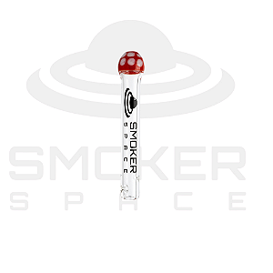Piteira de Vidro - Smoker Space - Bolinha - Cogumelo