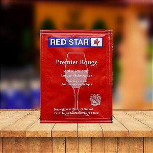 Fermento Premier Rouge Hidromel Vinhos Champagnes - Levedura Red Star