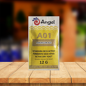Fermento A01 American Ale Levedura Angel Yeast - 12g